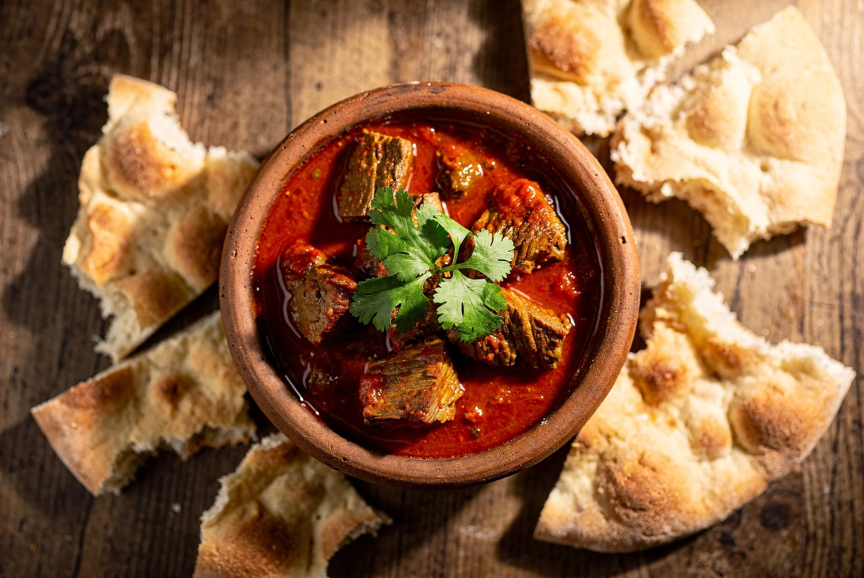 Ostri: Georgian Spicy Beef in Tomato Sauce